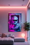 Wallity Pintura Decorativa de Vidrio Templado Multicolor 70 x 100 cm